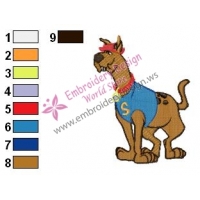 Scooby Doo Embroidery Design 17